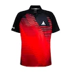 Tricou pentru bărbați Joola  Shirt Zephir Polo Black/Red