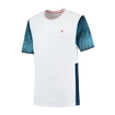 Tricou pentru bărbați K-Swiss  Hypercourt Print Crew 3 White M