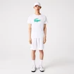 Tricou pentru bărbați Lacoste  Core Performance Light White/Green