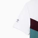 Tricou pentru bărbați Lacoste  Medvedev New York Day Polo White/Limeira