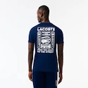 Tricou pentru bărbați Lacoste  Training Medvedev T-Shirt Methylene