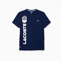 Tricou pentru bărbați Lacoste  Training Medvedev T-Shirt Methylene