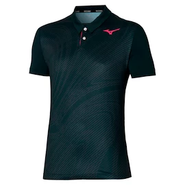 Tricou pentru bărbați Mizuno Charge Shadow Polo Black