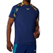 Tricou pentru bărbați Mizuno  Frontier Shadow Tee M Bellwether Blue