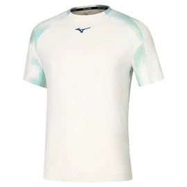 Tricou pentru bărbați Mizuno Frontier Shadow Tee M White