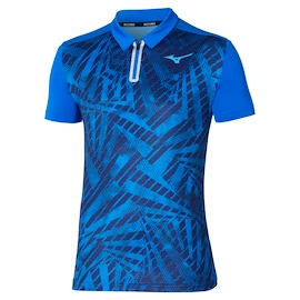 Tricou pentru bărbați Mizuno Mugen Shadow Polo Mugen Blue