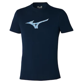 Tricou pentru bărbați Mizuno Paris Graphic Tee Pageant Blue