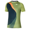 Tricou pentru bărbați Mizuno  Release Shadow Graphic Tee Calliste Green S