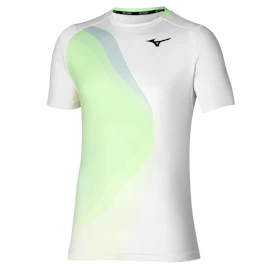 Tricou pentru bărbați Mizuno Release Shadow Graphic Tee White