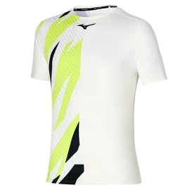 Tricou pentru bărbați Mizuno Shadow Graphic Tee White