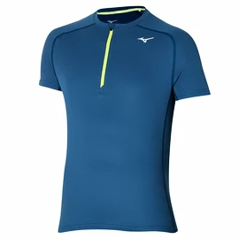 Tricou pentru bărbați Mizuno Trail DryAeroFlow Tee Gibraltar Sea