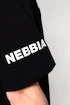 Tricou pentru bărbați Nebbia  Heavyweight Cotton Oversized T-shirt GRIND Black