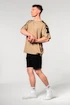 Tricou pentru bărbați Nebbia  Oversized T-shirt LIFTING CLUB Light Brown