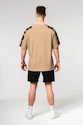 Tricou pentru bărbați Nebbia  Oversized T-shirt LIFTING CLUB Light Brown