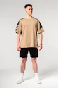 Tricou pentru bărbați Nebbia  Oversized T-shirt LIFTING CLUB Light Brown