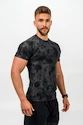 Tricou pentru bărbați Nebbia Performance+ Camouflage Kompression T-Shirt FUNCTION black