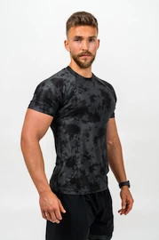 Tricou pentru bărbați Nebbia Performance+ Camouflage Kompression T-Shirt FUNCTION black