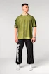 Tricou pentru bărbați Nebbia  Washed-off Oversized T-shirt LIFTING CLUB Green