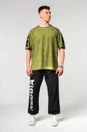 Tricou pentru bărbați Nebbia Washed-off Oversized T-shirt LIFTING CLUB Green