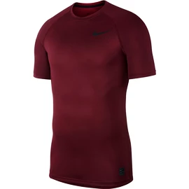 Tricou pentru bărbați Nike Pro BRT Top SS Wine