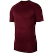 Tricou pentru bărbați Nike  Pro BRT Top SS Wine S