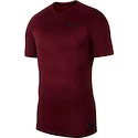 Tricou pentru bărbați Nike  Pro BRT Top SS Wine S