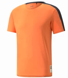 Tricou pentru bărbați Puma Run First Mile SS Tee Deep Apricot