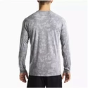 Tricou pentru bărbați Saucony  Negative-Splt Jacquard LS grey