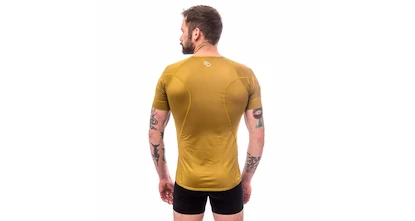 Tricou pentru bărbați Sensor  Coolmax Mesh Mustard S