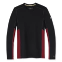 Tricou pentru bărbați Smartwool  Merino Sport 150 Long Sleeve Crew Red/Black