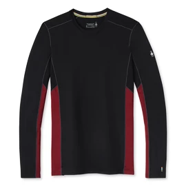 Tricou pentru bărbați Smartwool Merino Sport 150 Long Sleeve Crew Red/Black