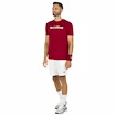 Tricou pentru bărbați Tecnifibre  Club Cotton Tee Cardinal