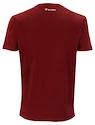 Tricou pentru bărbați Tecnifibre  Club Cotton Tee Cardinal