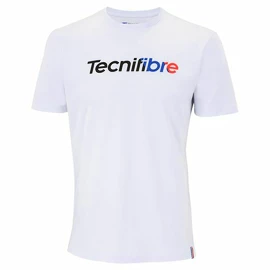 Tricou pentru bărbați Tecnifibre Club Cotton Tee White