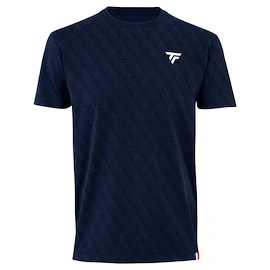 Tricou pentru bărbați Tecnifibre Graphic Tee Marine 2024