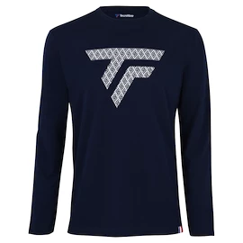 Tricou pentru bărbați Tecnifibre Pro Training Tee LS Navy