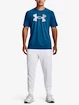 Tricou pentru bărbați Under Armour  BIG LOGO FILL SS-BLU