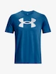 Tricou pentru bărbați Under Armour  BIG LOGO FILL SS-BLU