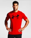 Tricou pentru bărbați Under Armour  Big Logo Tech SS Red