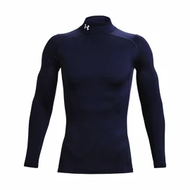 Tricou pentru bărbați Under Armour ColdGear Armour Comp Mock Midnight Navy