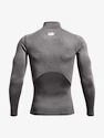 Tricou pentru bărbați Under Armour ColdGear Comp Mock-GRY