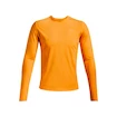 Tricou pentru bărbați Under Armour  Empowered LS Crew Omega Orange