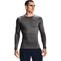 Tricou pentru bărbați Under Armour HeatGear Comp LS Grey