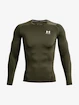 Tricou pentru bărbați Under Armour HeatGear Comp LS-GRN