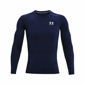 Tricou pentru bărbați Under Armour HeatGear Comp LS Midnight Blue