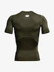 Tricou pentru bărbați Under Armour HeatGear Comp SS-GRN