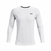 Tricou pentru bărbați Under Armour HeatGear Fitted LS White