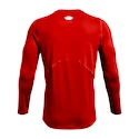 Tricou pentru bărbați Under Armour HeatGear HeatGear Armour Fitted LS Radiant Red