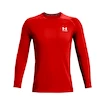 Tricou pentru bărbați Under Armour HeatGear HeatGear Armour Fitted LS Radiant Red M