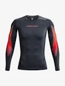 Tricou pentru bărbați Under Armour HeatGear Novelty LS-GRY